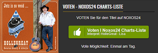 Country-Fox Lisa - Einstieg in die Charts Top 100  Deutsch - NOXOS24